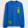 Kinder-T-Shirt mit Grafikprint in lockerer Passform