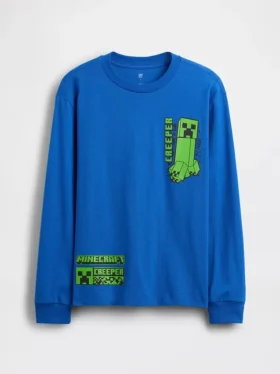 Kinder-T-Shirt mit Grafikprint in lockerer Passform