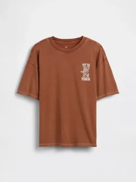 Kinder-T-Shirt mit Grafikprint in lockerer Passform