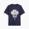Kinder-T-Shirt mit Grafikprint in lockerer Passform