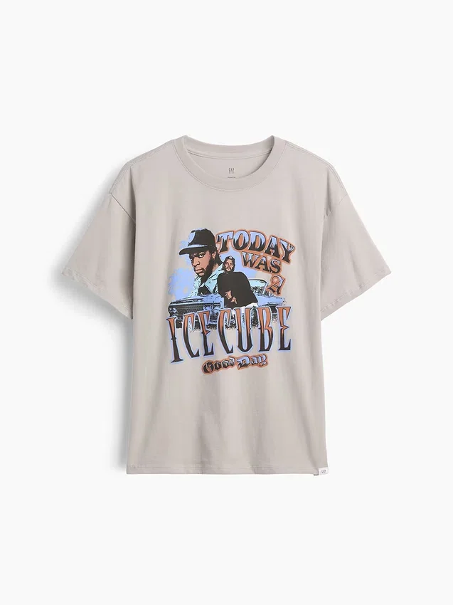 Kinder-T-Shirt mit Grafikprint in lockerer Passform