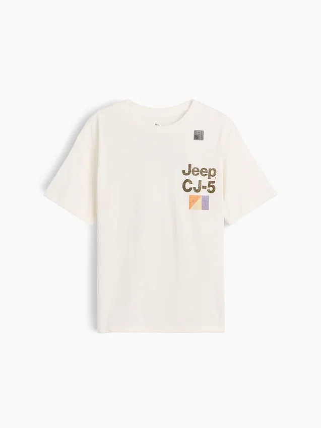 Kinder-T-Shirt mit Grafikprint in lockerer Passform