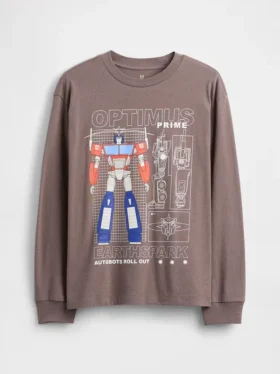 Kinder-T-Shirt mit Grafikprint in lockerer Passform