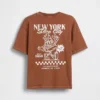 Kinder-T-Shirt mit Grafikprint in lockerer Passform