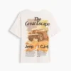 Kinder-T-Shirt mit Grafikprint in lockerer Passform