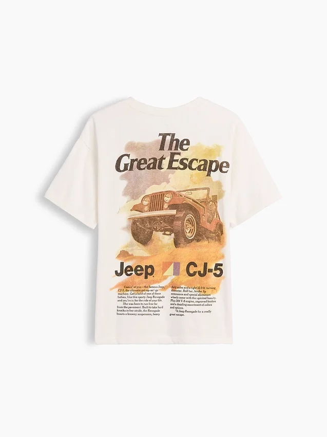 Kinder-T-Shirt mit Grafikprint in lockerer Passform