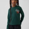 Kinder-T-Shirt mit grafischem Print im Relaxed-Stil