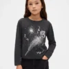 Kinder-T-Shirt mit grafischem Print im Relaxed-Stil