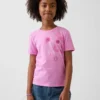 Kinder-T-Shirt mit grafischem Print im Relaxed-Stil