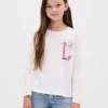 Kinder-T-Shirt mit grafischem Print im Relaxed-Stil