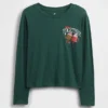 Kinder-T-Shirt mit grafischem Print im Relaxed-Stil