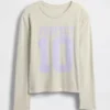 Kinder-T-Shirt mit grafischem Print im Relaxed-Stil