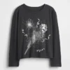 Kinder-T-Shirt mit grafischem Print im Relaxed-Stil