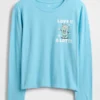 Kinder-T-Shirt mit grafischem Print im Relaxed-Stil