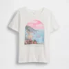 Kinder-T-Shirt mit grafischem Print im Relaxed-Stil