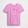 Kinder-T-Shirt mit grafischem Print im Relaxed-Stil