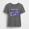 Kinder-T-Shirt mit grafischem Print im Relaxed-Stil