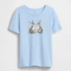 Kinder-T-Shirt mit grafischem Print im Relaxed-Stil