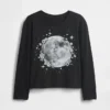 Kinder-T-Shirt mit grafischem Print im Relaxed-Stil