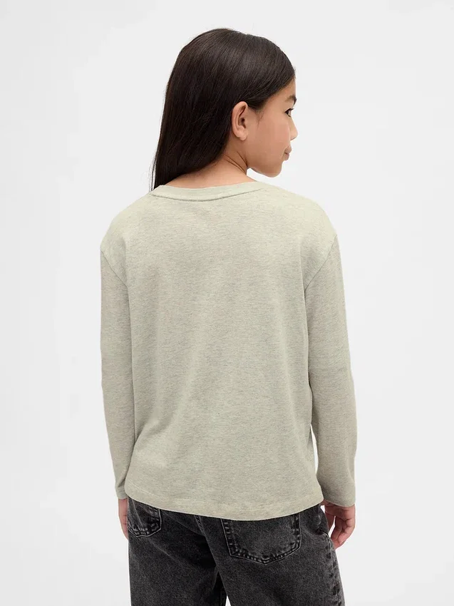 Kinder-T-Shirt mit grafischem Print im Relaxed-Stil