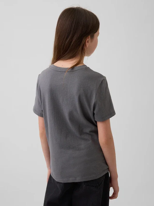Kinder-T-Shirt mit grafischem Print im Relaxed-Stil