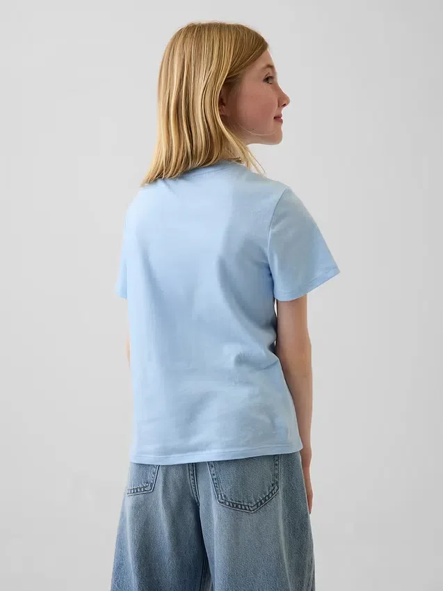 Kinder-T-Shirt mit grafischem Print im Relaxed-Stil