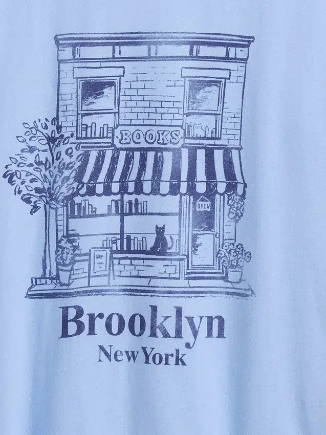Kinder-T-Shirt mit grafischem Print im Relaxed-Stil
