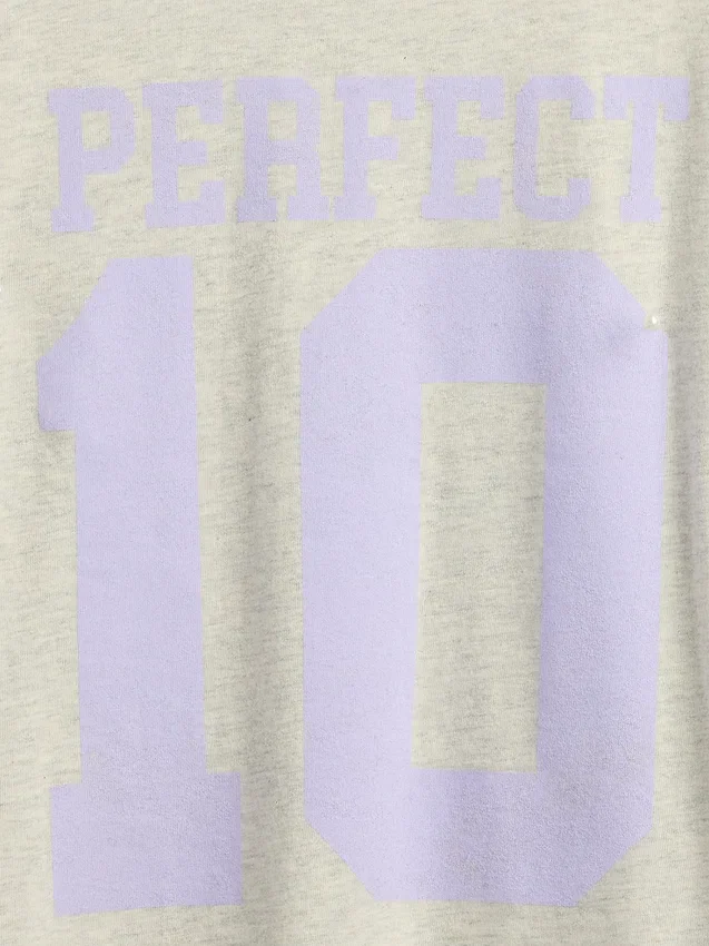 Kinder-T-Shirt mit grafischem Print im Relaxed-Stil