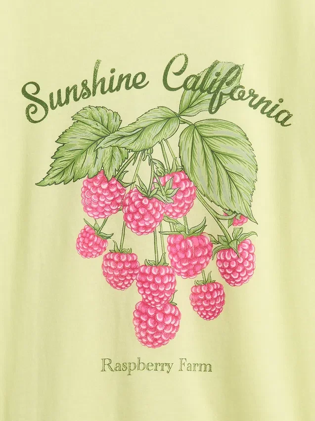 Kinder-T-Shirt mit grafischem Print im Relaxed-Stil