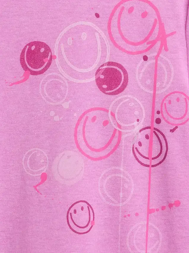 Kinder-T-Shirt mit grafischem Print im Relaxed-Stil