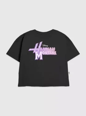 Kinder-T-Shirt mit „Hannah Montana Glam“-Logo