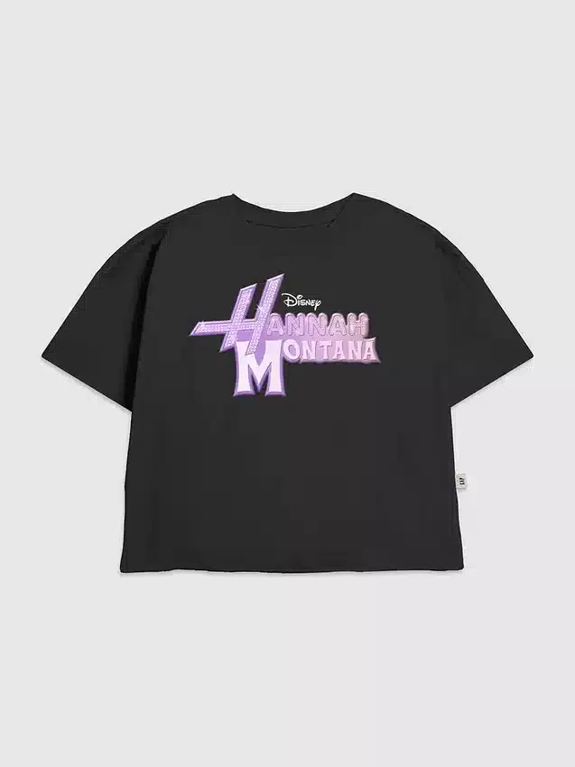 Kinder-T-Shirt mit „Hannah Montana Glam“-Logo