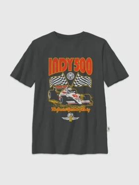 Kinder-T-Shirt mit Indy-500-Motiv