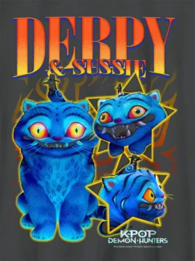 Kinder-T-Shirt mit „K-Pop Demon Hunters Derpy Y2K“-Motiv