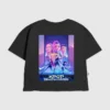 Kinder-T-Shirt mit K-Pop-„Demon Hunters“-Poster-Motiv
