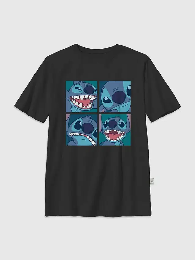 Kinder-T-Shirt mit „Lilo und Stitch – Box up“-Motiv