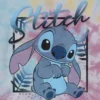 Kinder-T-Shirt mit Lilo-und-Stitch-Tie-Dye-Motiv