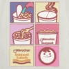 Kinder-T-Shirt mit Maruchan-Nudel-Raster-Motiv