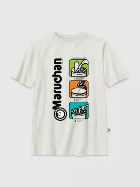 Kinder-T-Shirt mit Maruchan-Pop-Art-Motiv