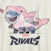Kinder-T-Shirt mit „Marvel Rivals Lovey Jeff“-Grafik