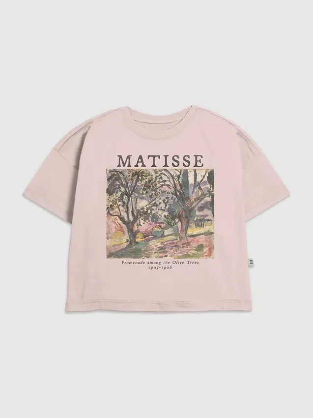 Kinder-T-Shirt mit „Matisse Olive Trees“-Motiv