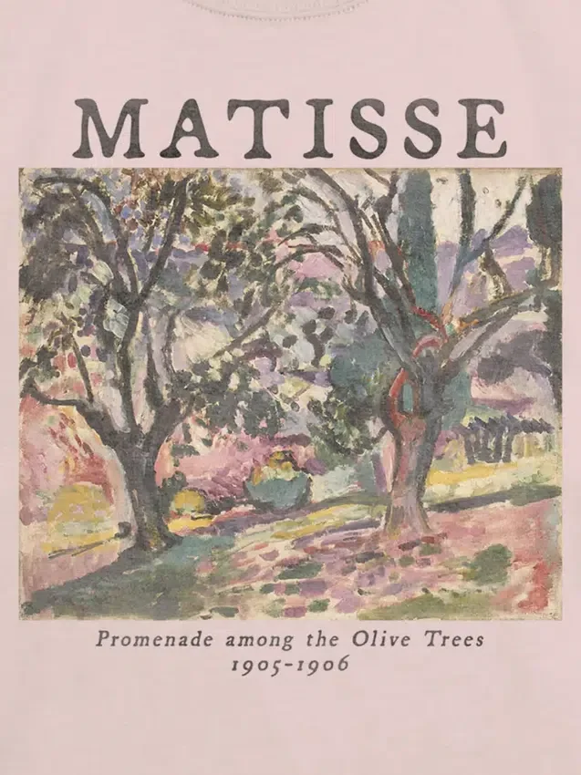 Kinder-T-Shirt mit „Matisse Olive Trees“-Motiv