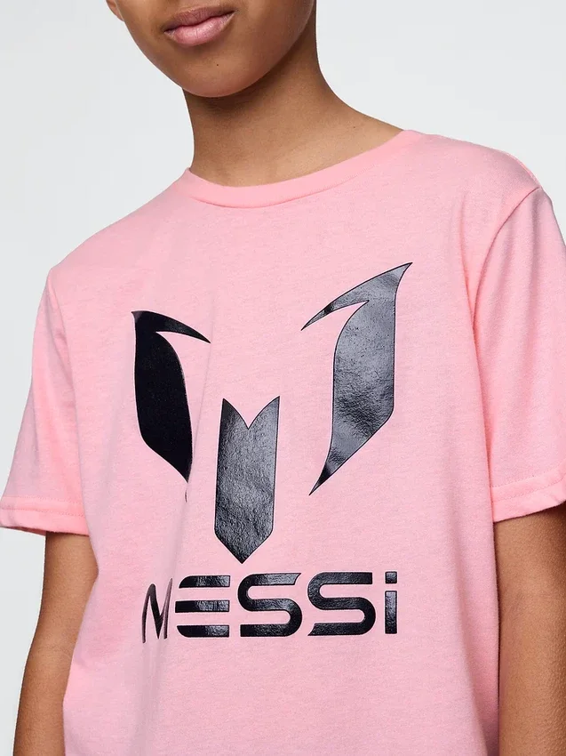 Kinder-T-Shirt mit Messi-Motiv