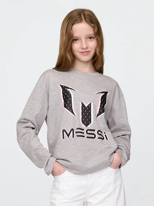 Kinder-T-Shirt mit Messi-Motiv