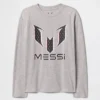 Kinder-T-Shirt mit Messi-Motiv