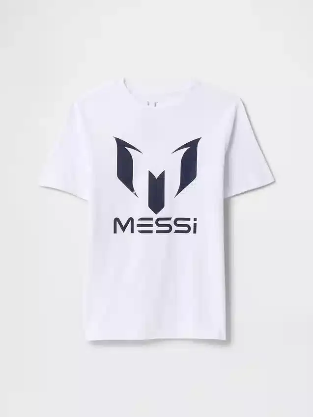 Kinder-T-Shirt mit Messi-Motiv