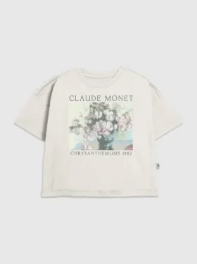 Kinder-T-Shirt mit „Monet Floral“-Motiv