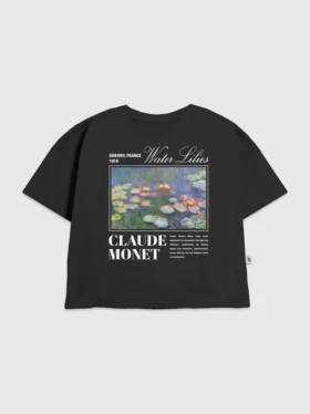 Kinder-T-Shirt mit „Monet Water Lillies“-Motiv