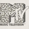 Kinder-T-Shirt mit MTV-Leoparden-Logo