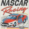 Kinder-T-Shirt mit „NASCAR Retro Racer“-Motiv